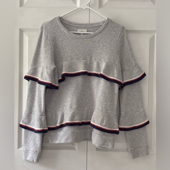 Lou & Grey Women’s Layered Ruffle Sweater Size S - Picture 6 of 11
